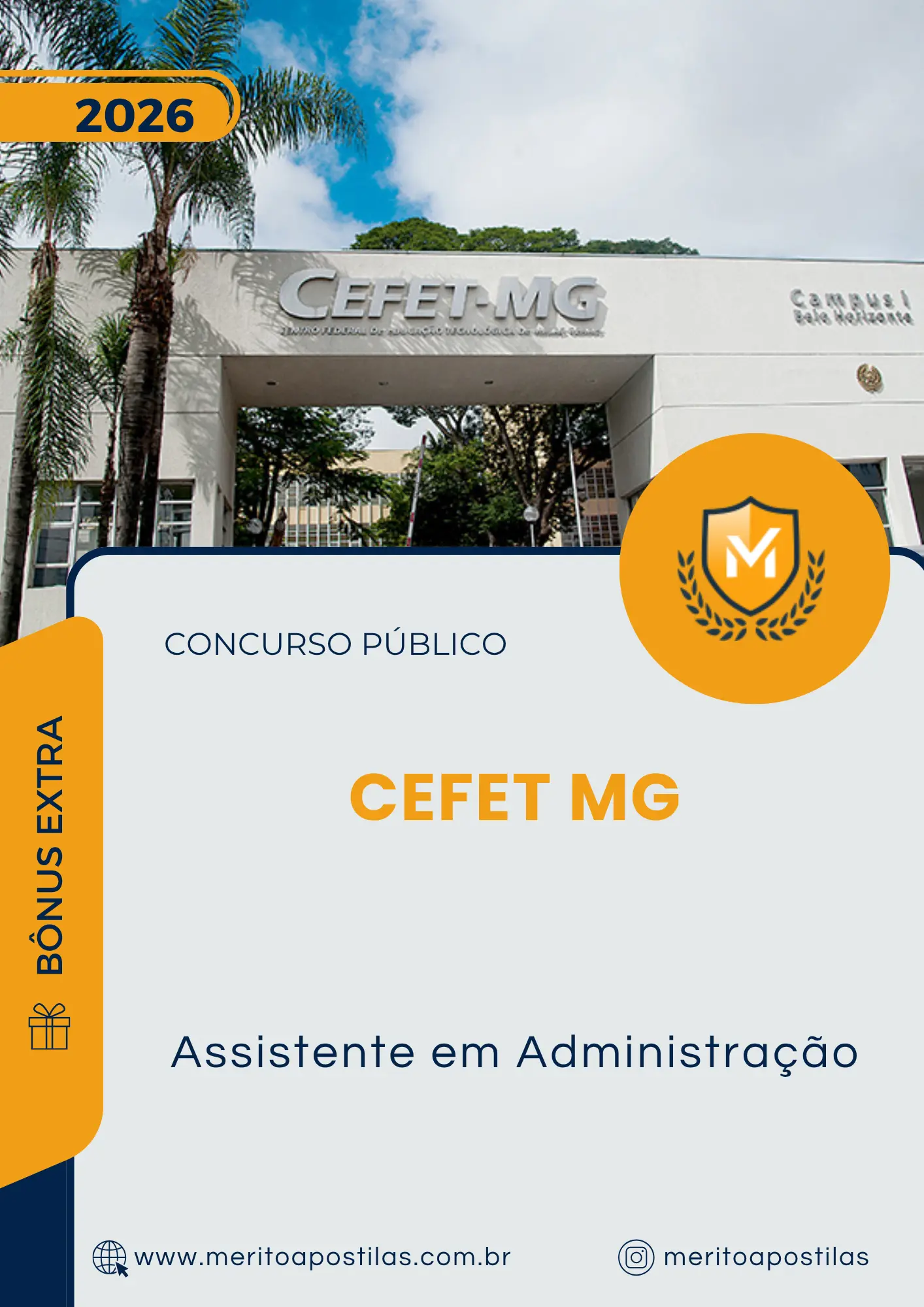 Apostila Assistente em Administração Concurso CEFET MG 2026