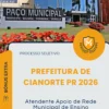 Apostila Atendente Apoio de Rede Municipal de Ensino Prefeitura de Cianorte PR 2026