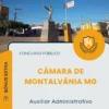 Apostila Auxiliar Administrativo Câmara de Montalvânia MG 2026