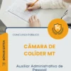 Apostila Auxiliar Administrativo de Pessoal Câmara de Colíder MT 2026