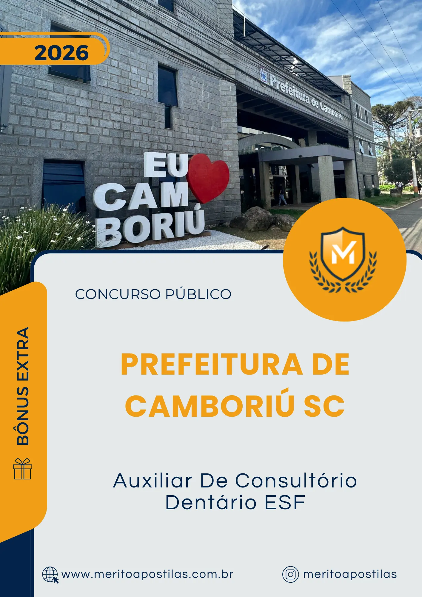 Apostila Auxiliar De Consultório Dentário ESF Prefeitura de Camboriú SC 2026