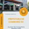 Apostila Auxiliar De Consultório Dentário ESF Prefeitura de Camboriú SC 2026