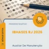 Apostila Auxiliar De Manutenção Processo Seletivo IBHASES RJ 2026