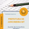 Apostila Auxiliar de Consultório Dentário Prefeitura de Juscimeira MT 2026