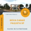 Apostila Auxiliar de Contabilidade Prefeitura de Nova Canaã Paulista SP 2026