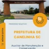 Apostila Auxiliar de Manutenção e Conservação Prefeitura de Canelinha SC 2026