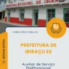 Apostila Auxiliar de Serviço Multifuncional Prefeitura de Ibiraçu ES 2026