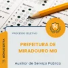 Apostila Auxiliar de Serviço Público Prefeitura de Miradouro MG 2026