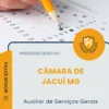 Apostila Auxiliar de Serviços Gerais Câmara de Jacuí MG 2026
