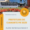 Apostila Auxiliar de Serviços Gerais II Prefeitura de Cianorte PR 2026