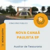 Apostila Auxiliar de Tesouraria Prefeitura de Nova Canaã Paulista SP 2026