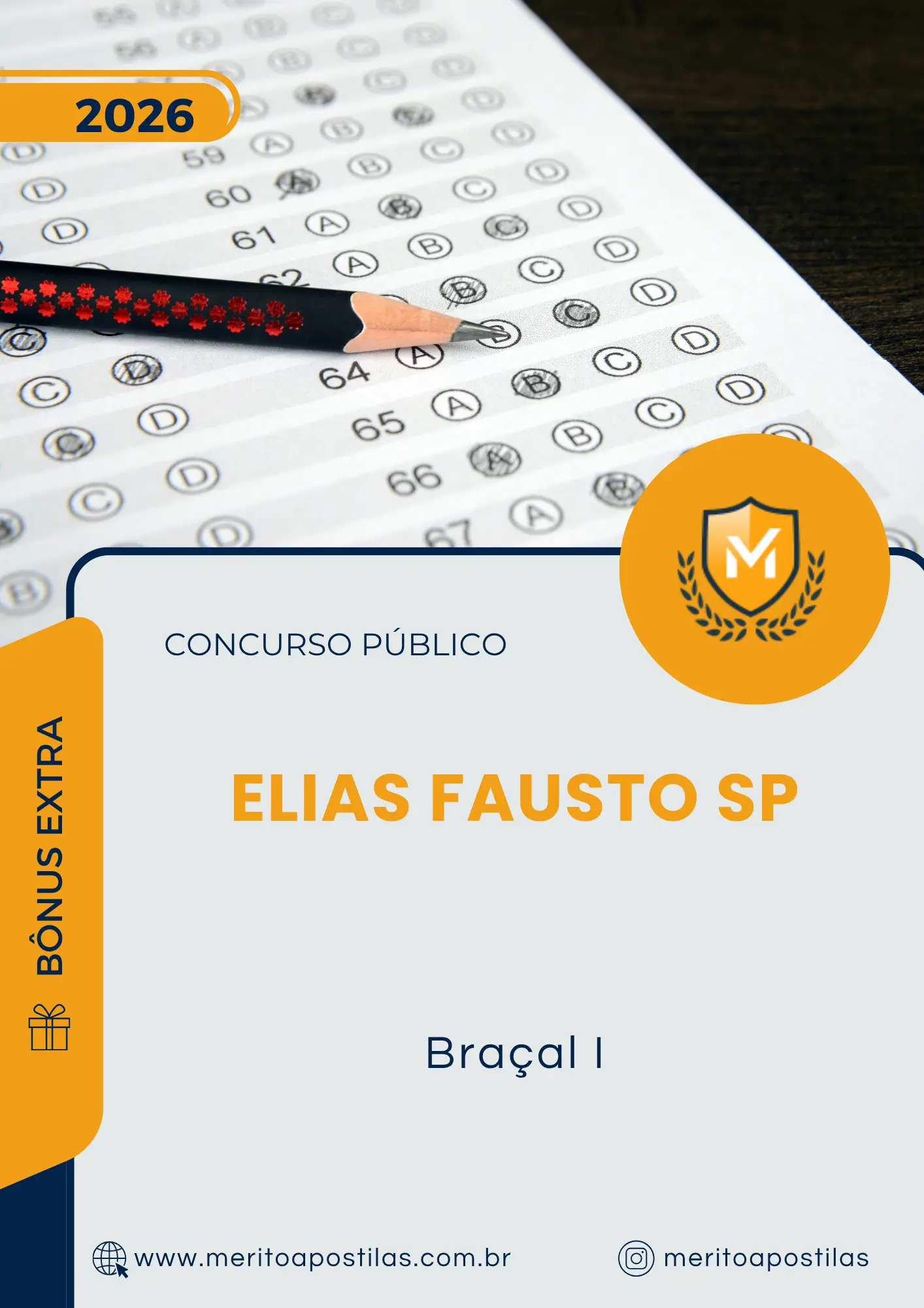 Apostila Braçal I Prefeitura de Elias Fausto SP 2026