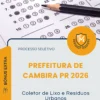 Apostila Coletor de Lixo e Resíduos Urbanos Prefeitura de Cambira PR 2026