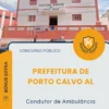 Apostila Condutor de Ambulância Prefeitura de Porto Calvo AL 2026