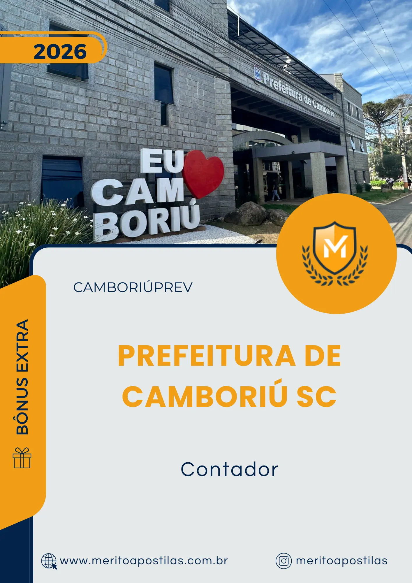 Apostila Contador Prefeitura de Camboriú SC 2026