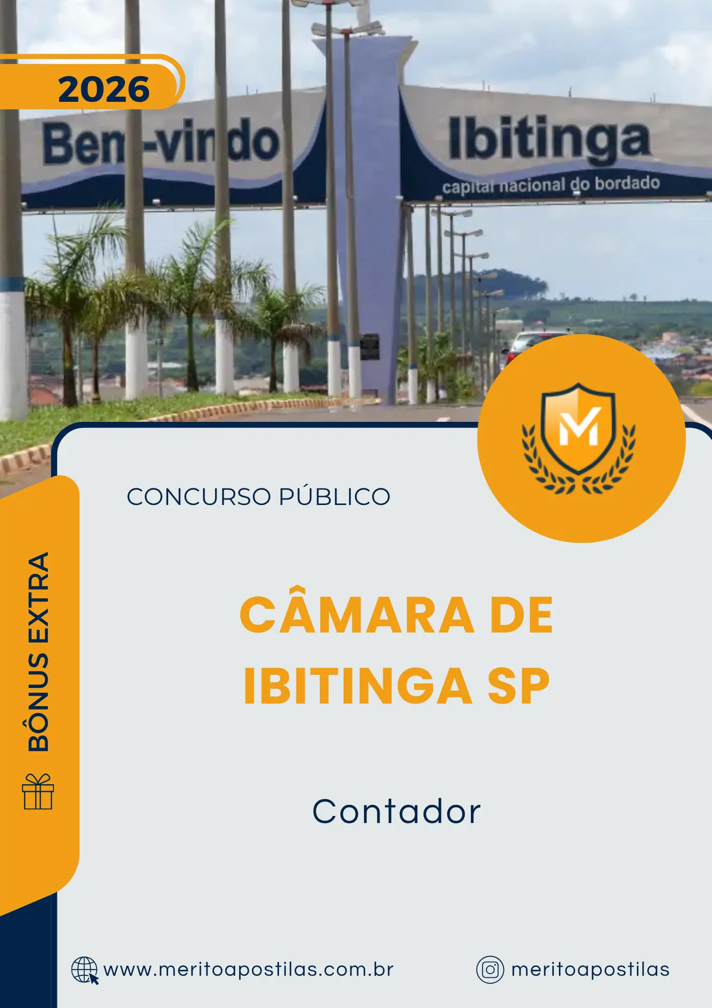 Apostila Contador Câmara de Ibitinga SP 2026