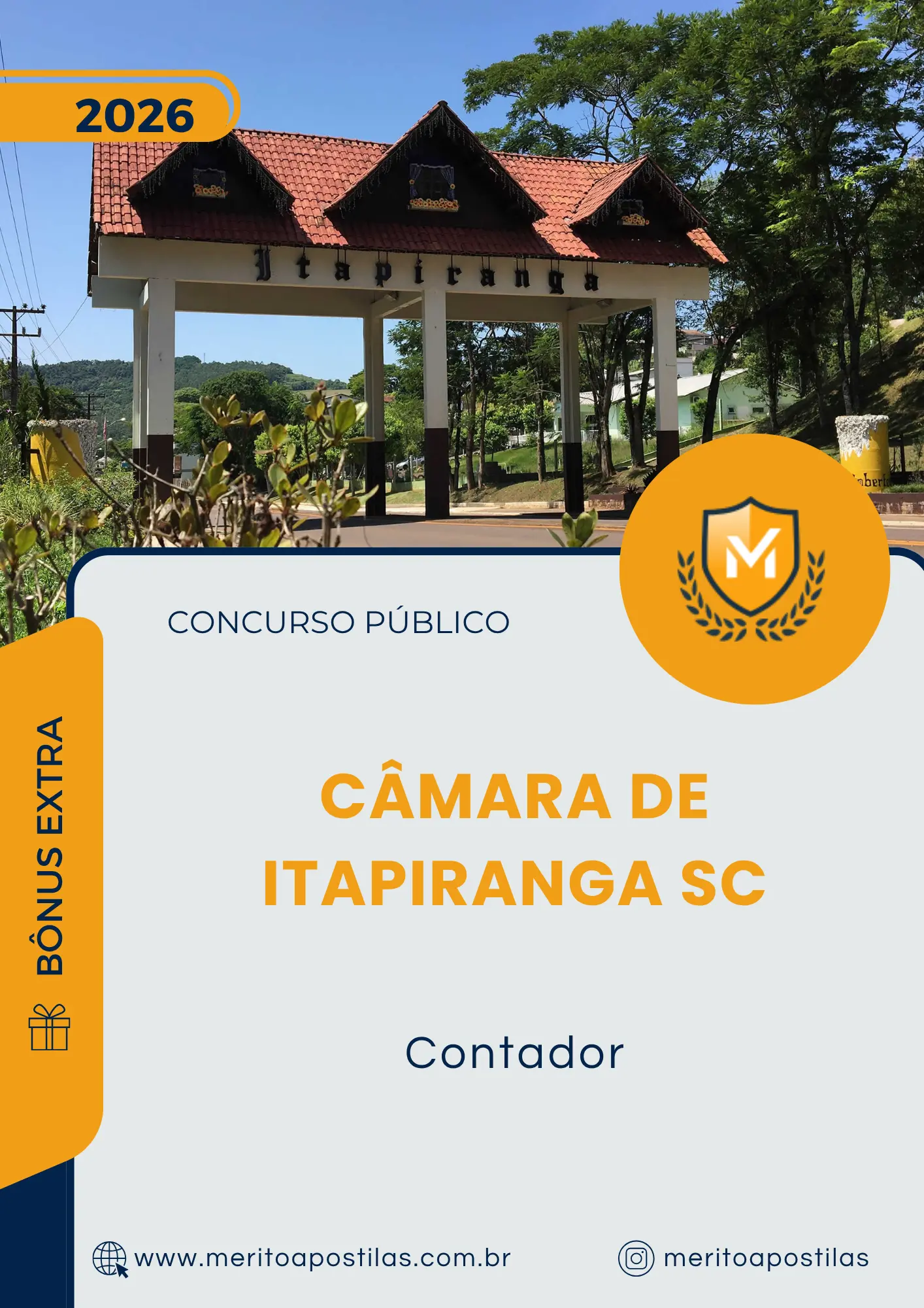 Apostila Contador Câmara de Itapiranga SC 2026