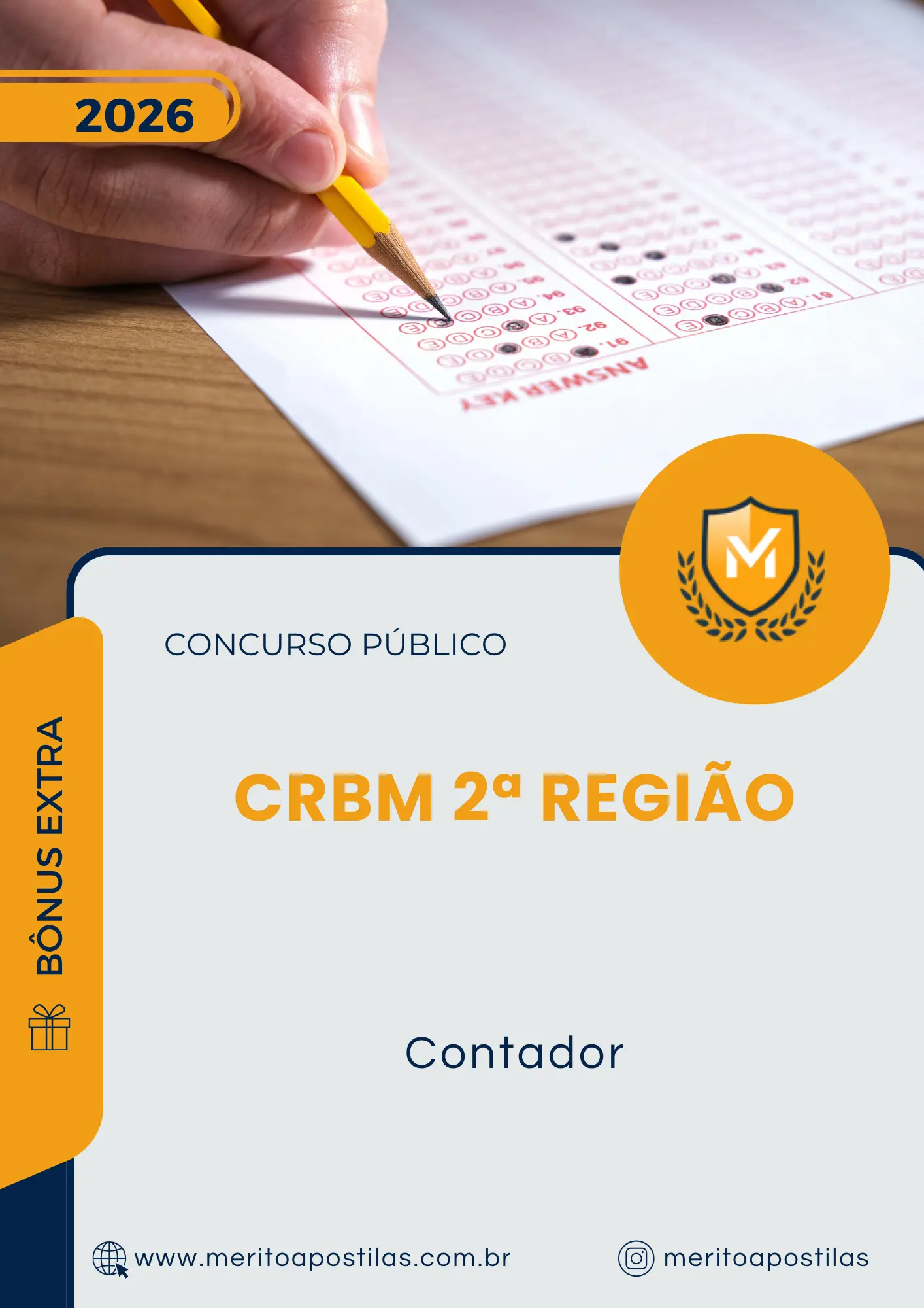 Apostila Contador Concurso Público CRBM 2ª Região 2026