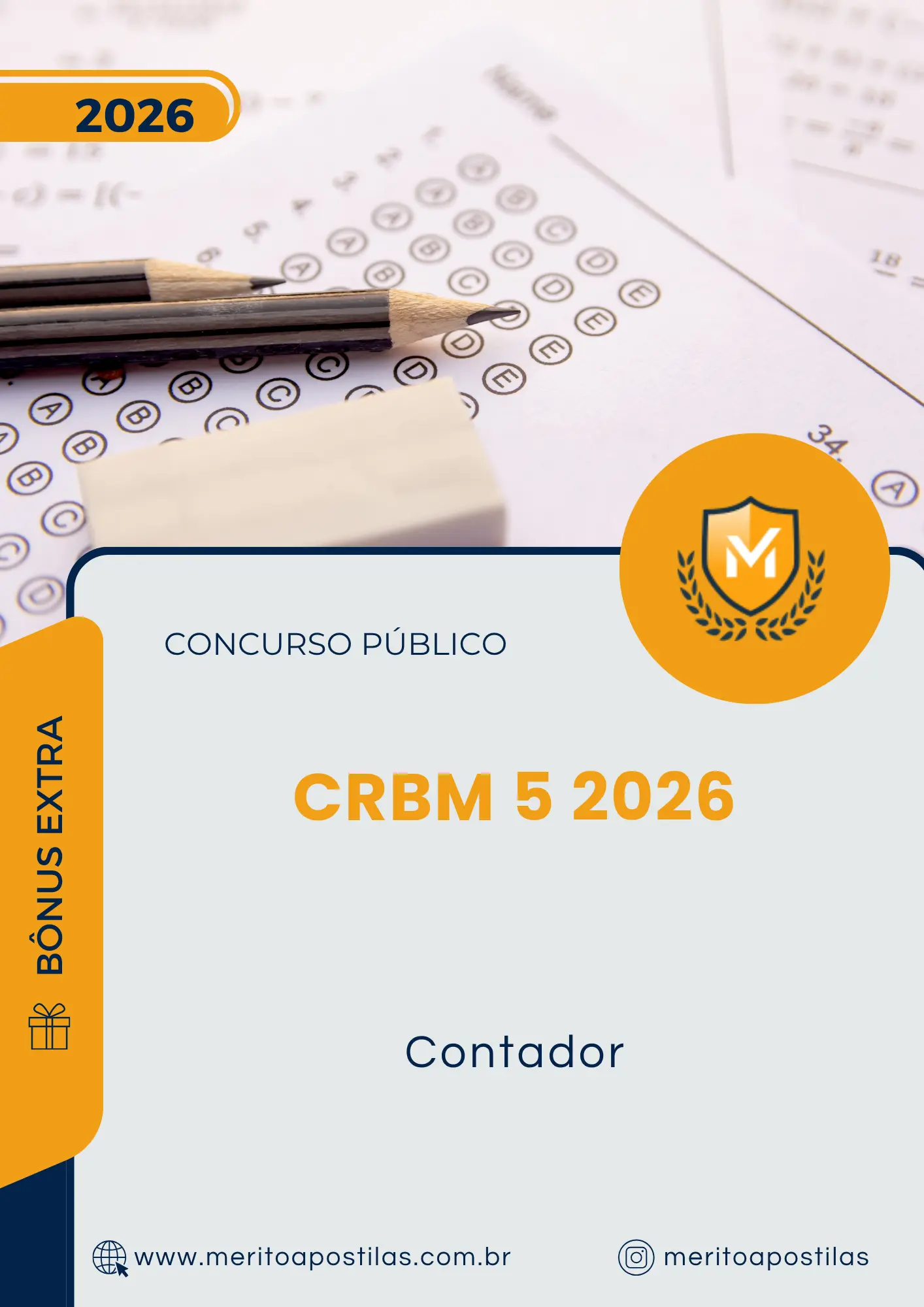 Apostila Contador Concurso Público CRBM 5 2026