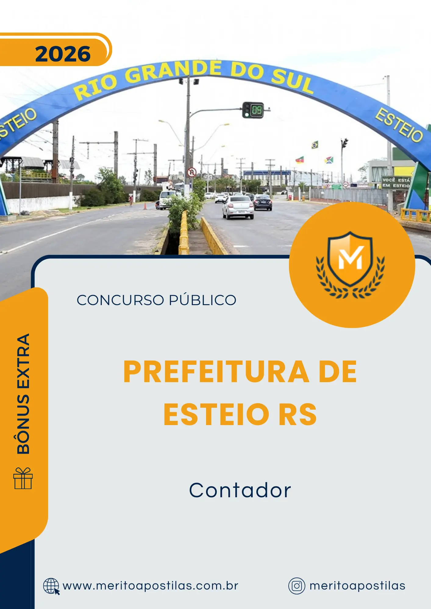 Apostila Contador Prefeitura de Esteio RS 2026