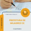 Apostila Cozinheiro Prefeitura de Milagres CE 2026