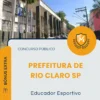 Apostila Educador Esportivo Prefeitura de Rio Claro SP 2026