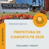 Apostila Educador Infantil Prefeitura de Cianorte PR 2026