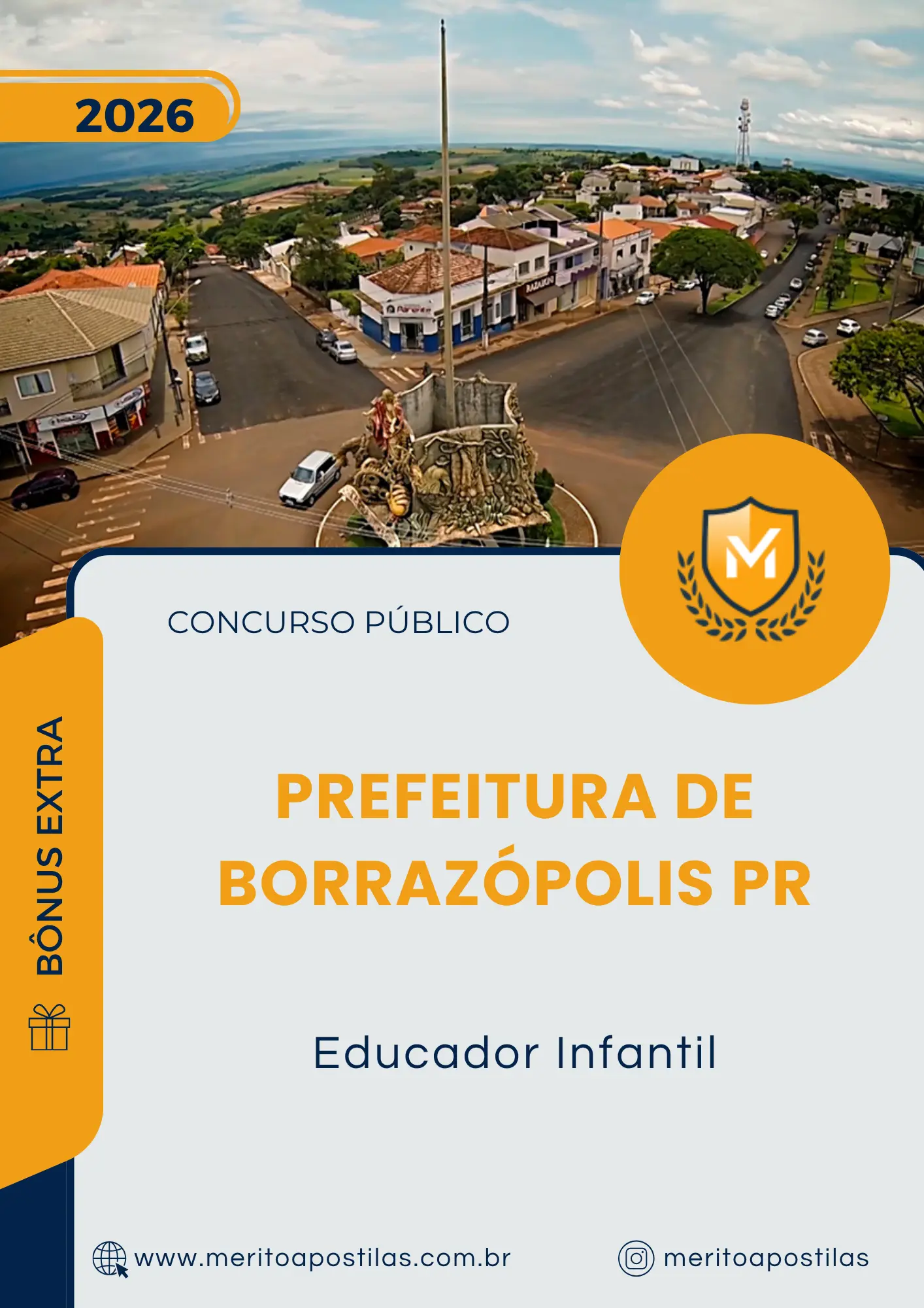 Apostila Educador Infantil Prefeitura de Borrazópolis PR 2026