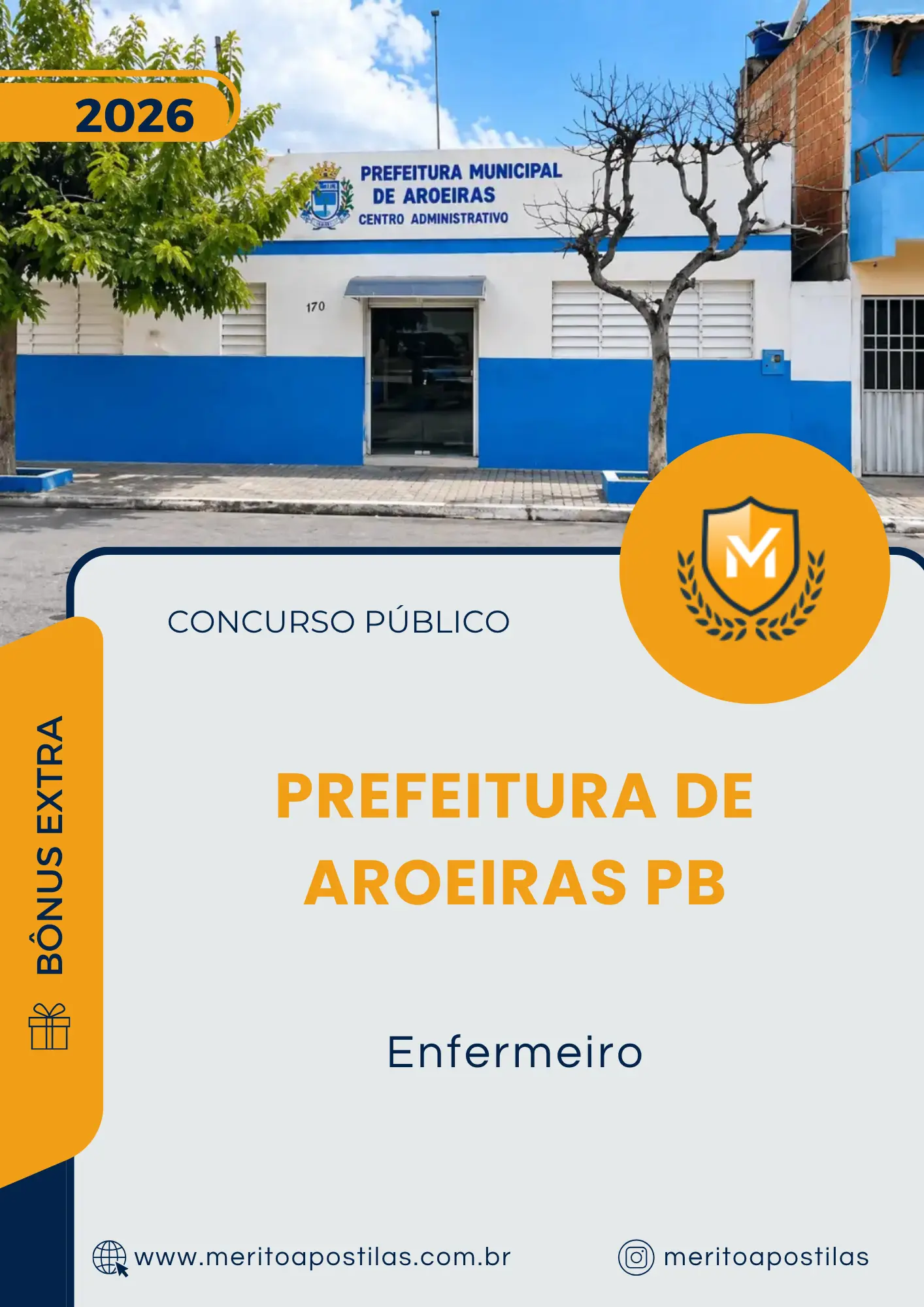Apostila Enfermeiro Prefeitura de Aroeiras PB 2026
