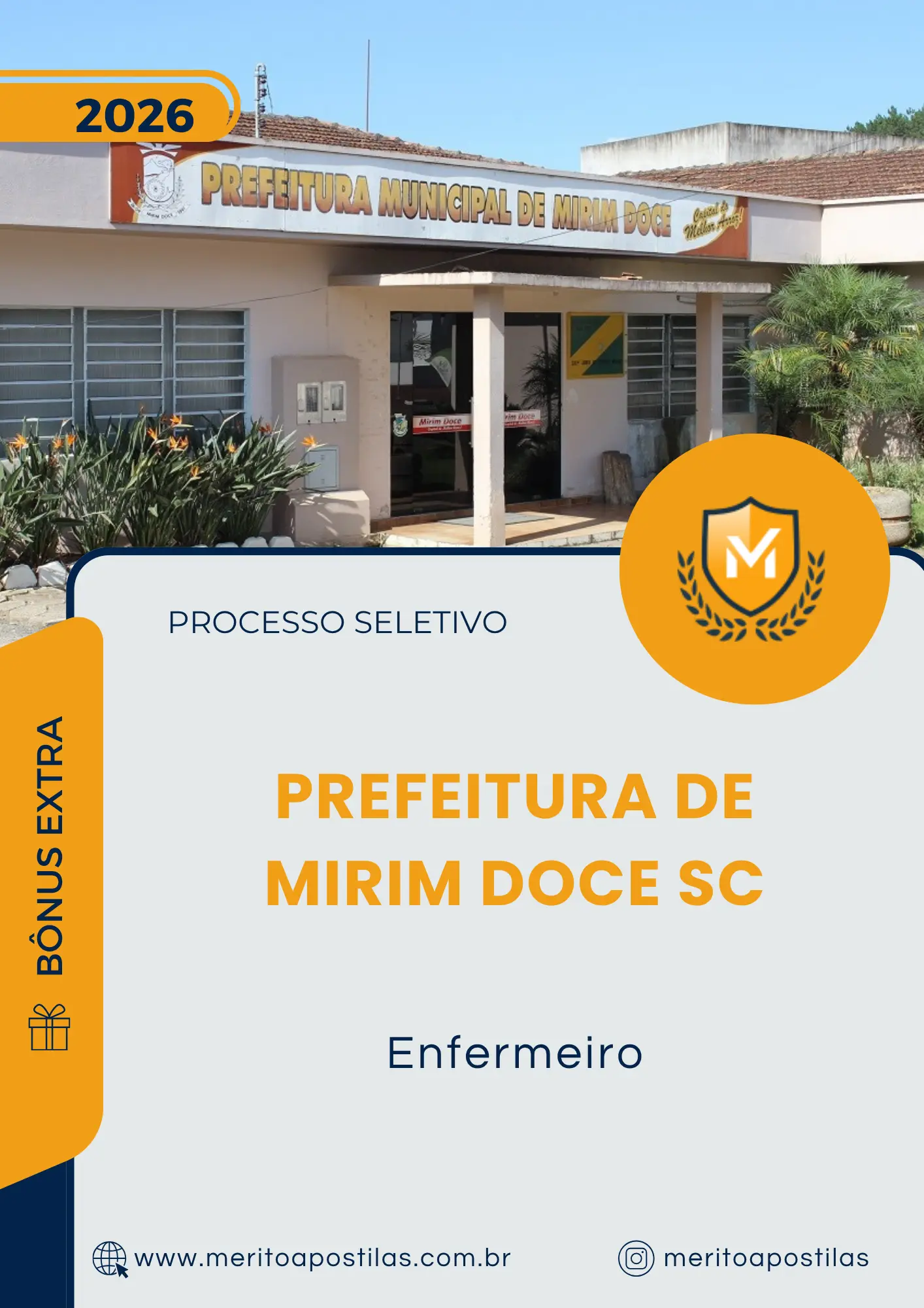 Apostila Enfermeiro Prefeitura de Mirim Doce SC 2026