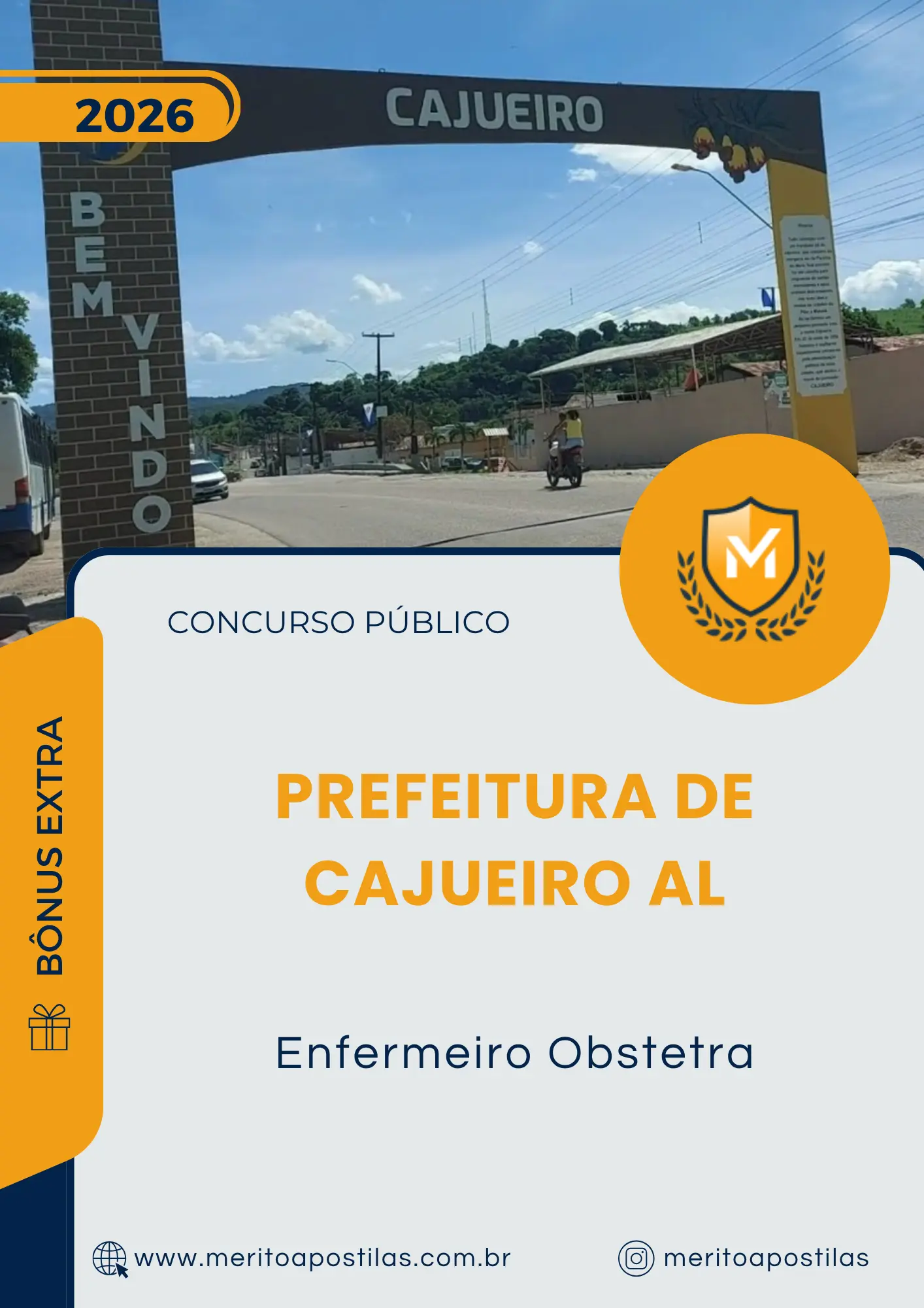 Apostila Enfermeiro Obstetra Prefeitura de Cajueiro AL 2026