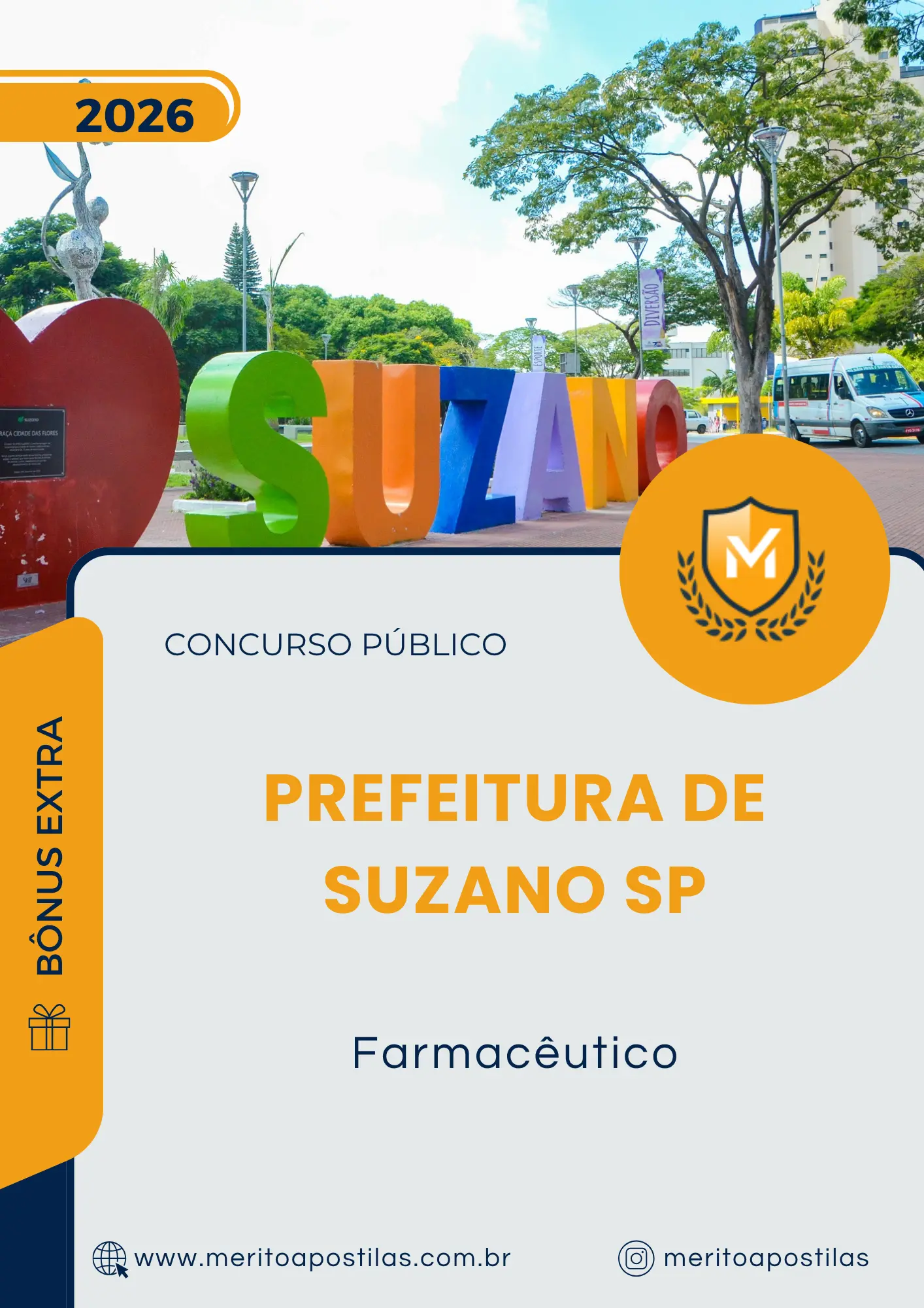 Apostila Farmacêutico Prefeitura de Suzano SP 2026