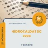 Apostila Faxineira Processo Seletivo HidroCALDAS SC 2026