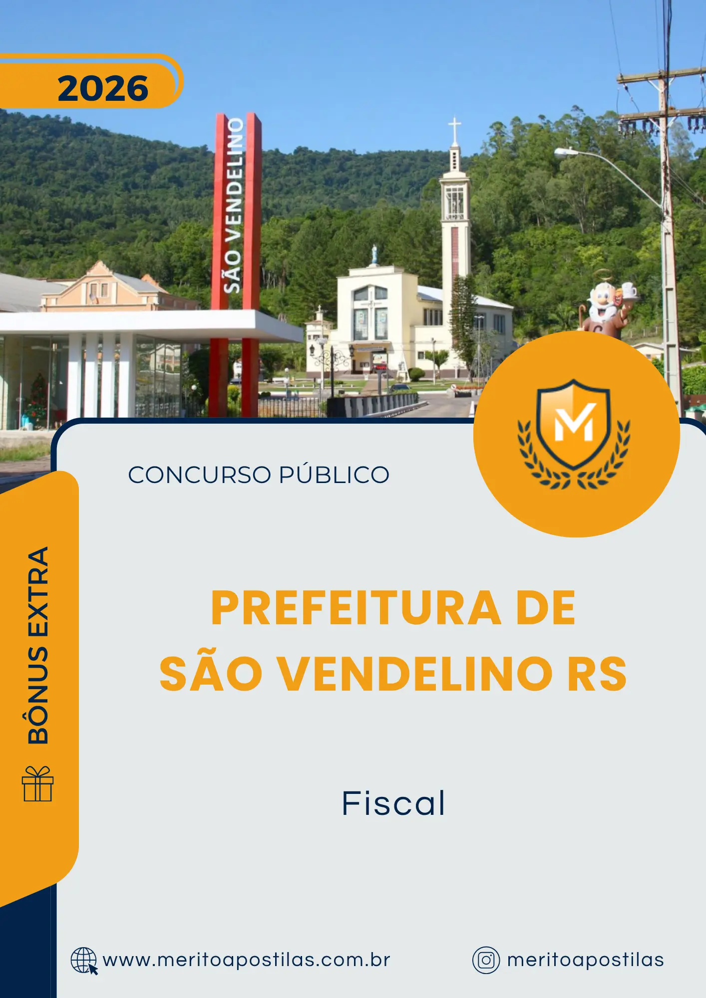 Apostila Fiscal Prefeitura de São Vendelino RS 2026