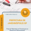 Apostila Fiscal Rendas e Finanças e Postura Municipais Prefeitura de Jardinópolis SP 2026