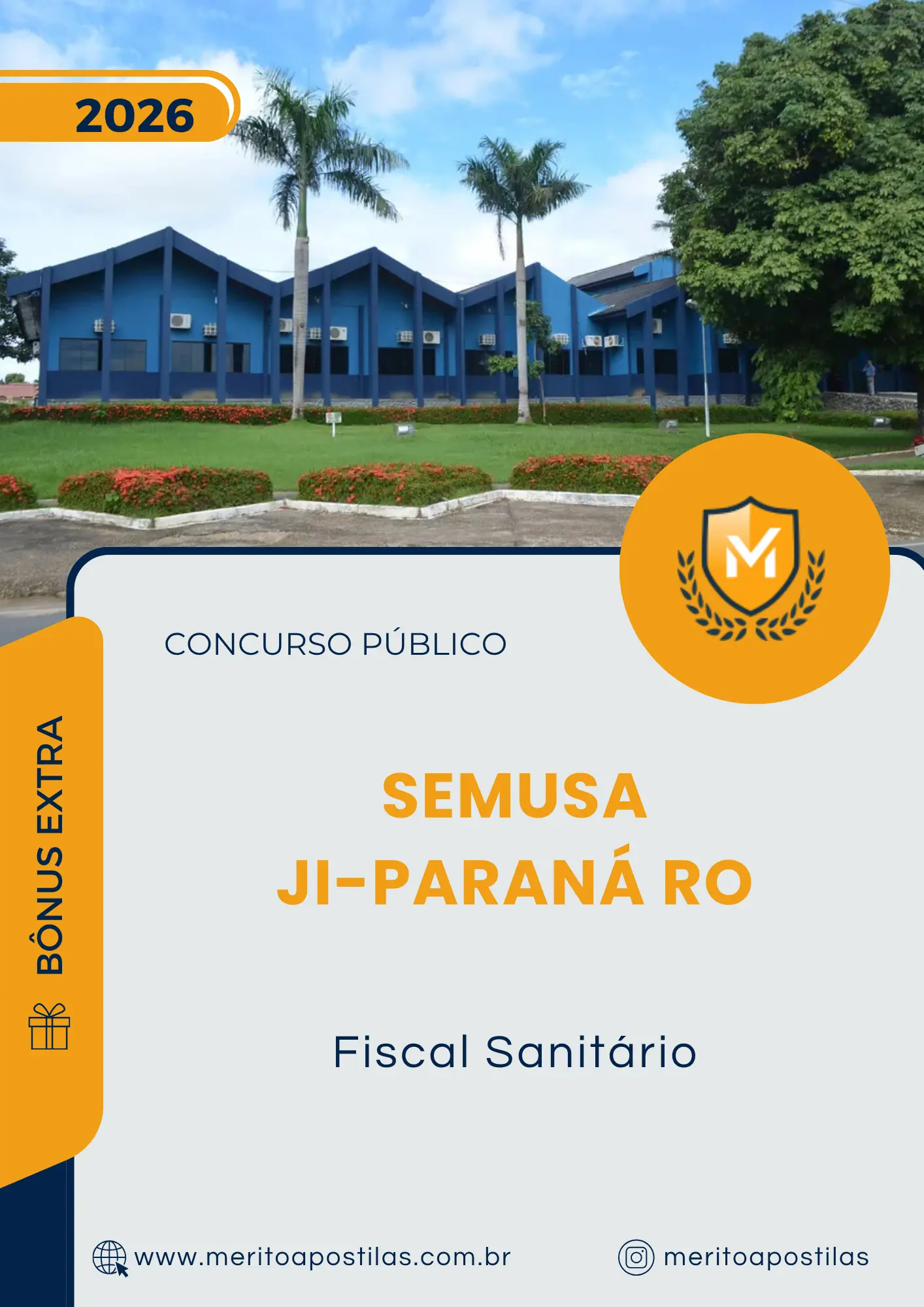 Apostila Fiscal Sanitário Prefeitura de Ji Paraná RO 2026