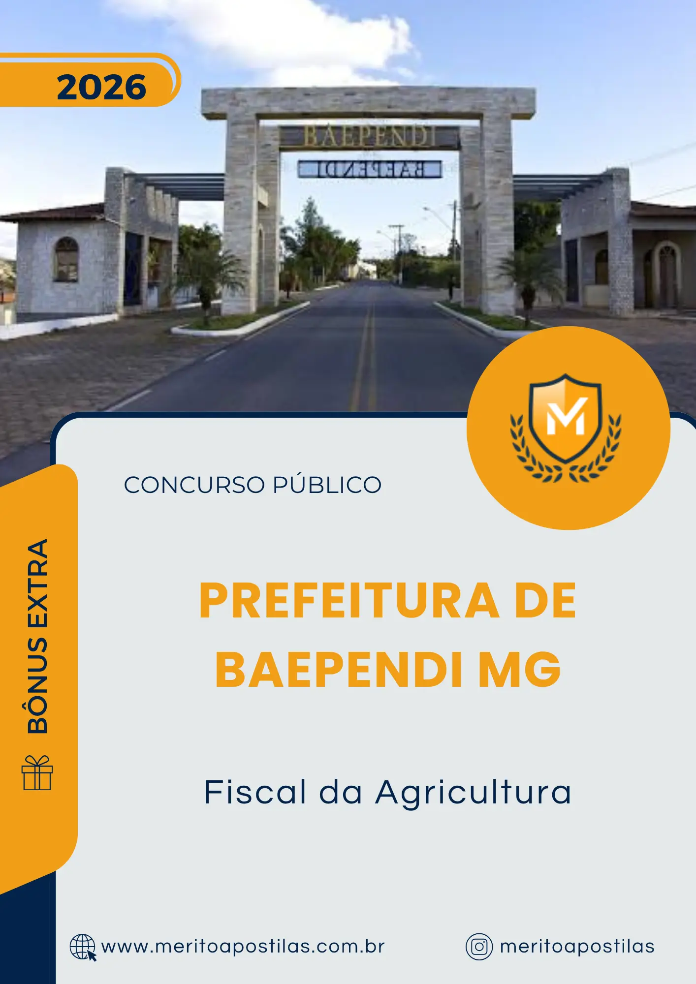 Apostila Fiscal da Agricultura Prefeitura de Baependi MG 2026