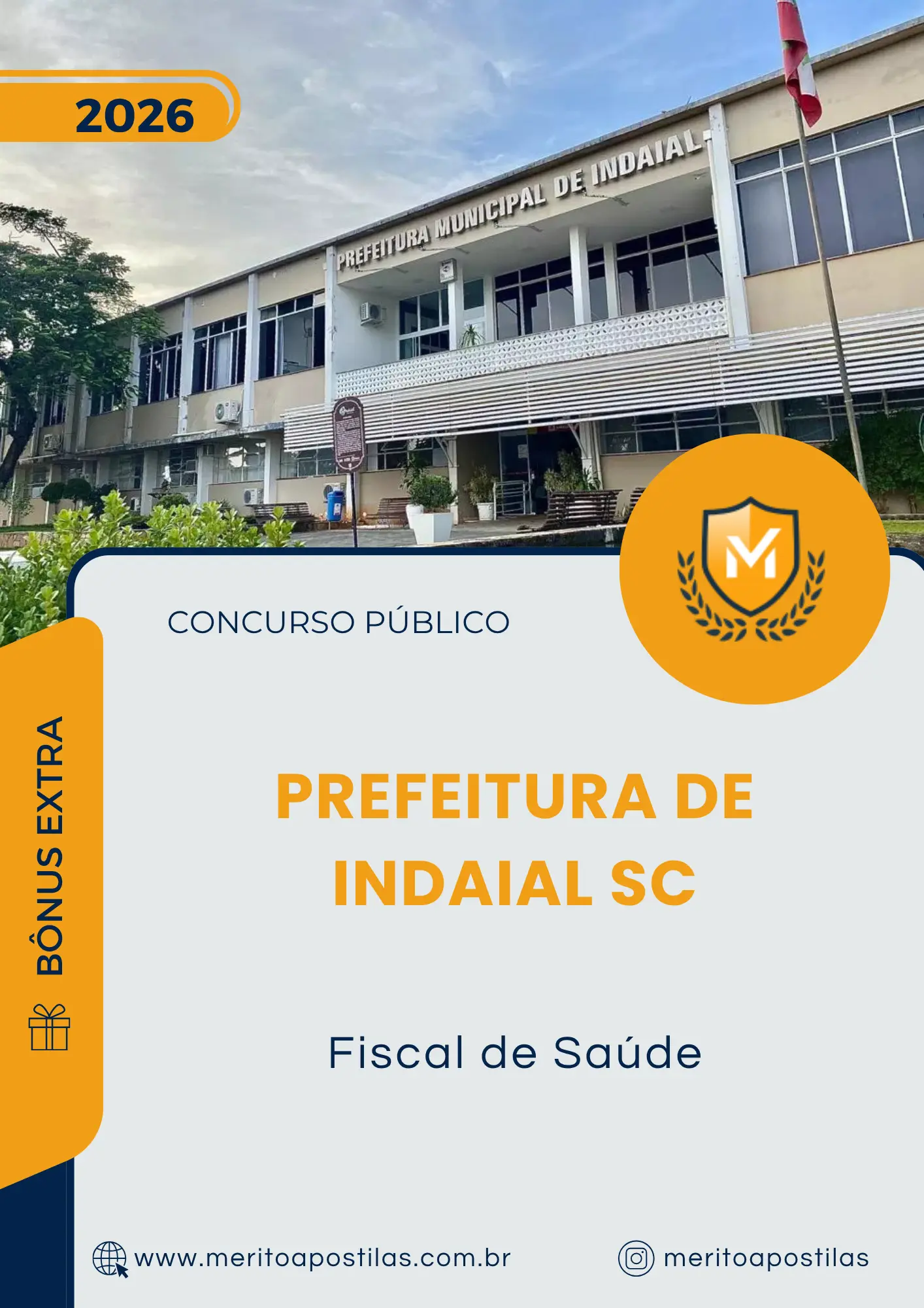 Apostila Fiscal de Saúde Prefeitura de Indaial SC 2026