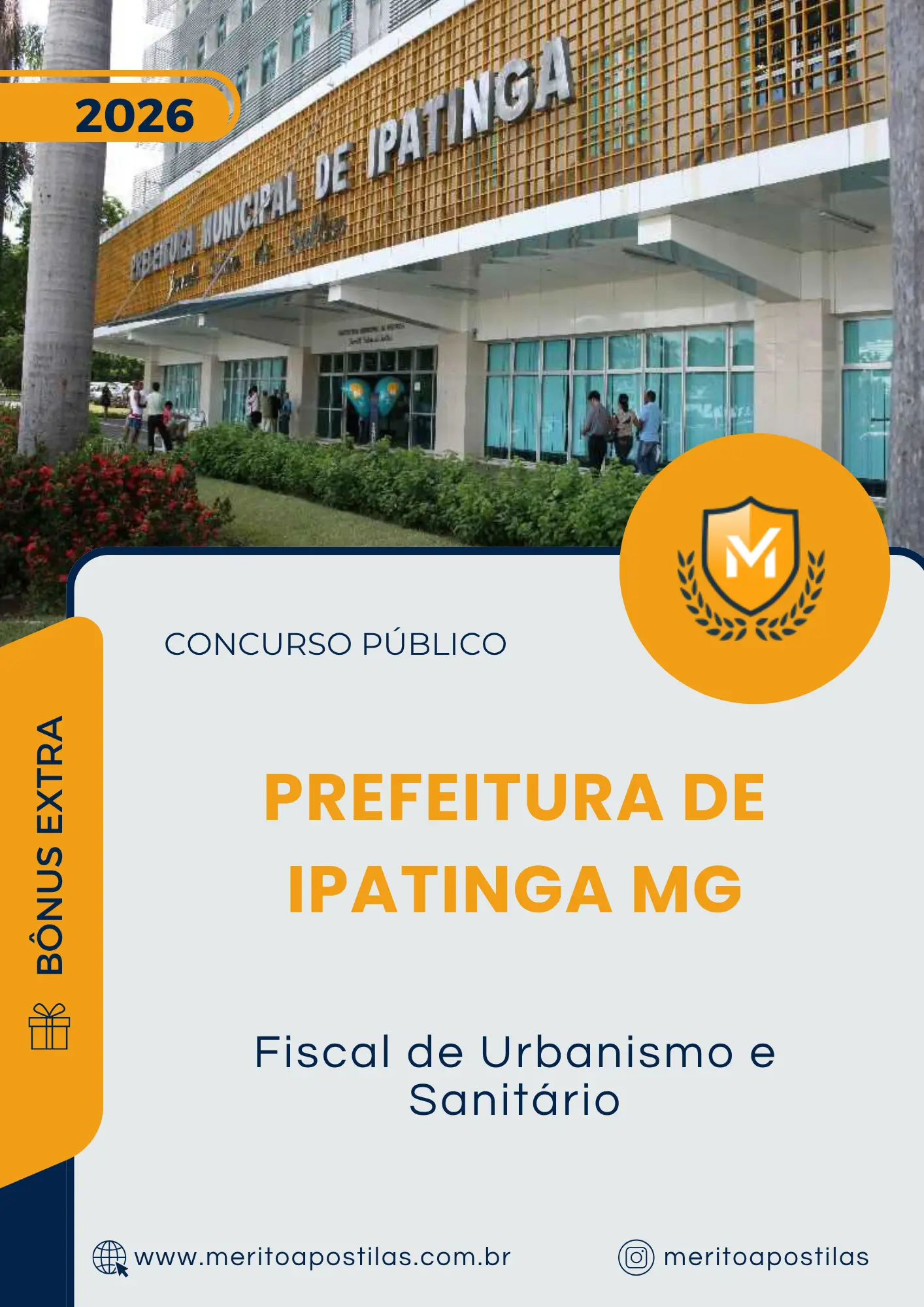 Apostila Fiscal de Urbanismo e Sanitário Prefeitura de Ipatinga MG 2026