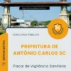 Apostila Fiscal de Vigilância Sanitária Prefeitura de Antônio Carlos SC 2026