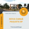 Apostila Fonoaudiólogo Prefeitura de Nova Canaã Paulista SP 2026