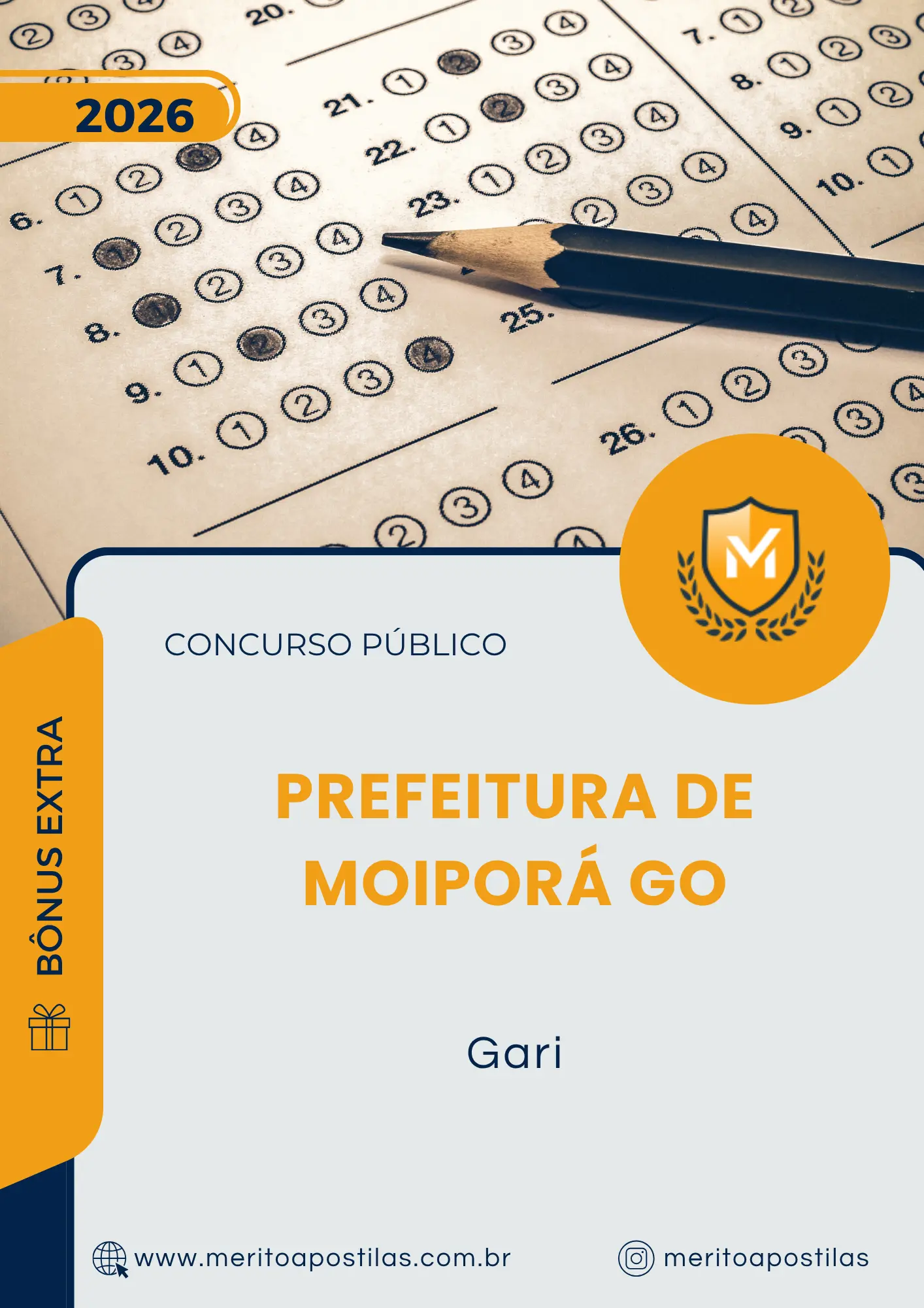 Apostila Gari Prefeitura de Moiporá GO 2026