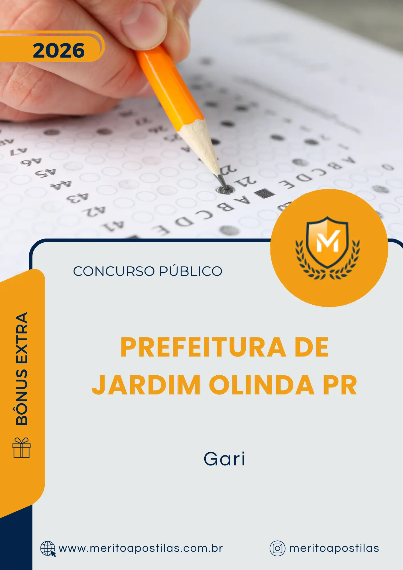 Apostila Gari Prefeitura de Jardim Olinda PR 2026