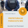 Apostila Guarda Civil Municipal Prefeitura de Paracatu MG 2026