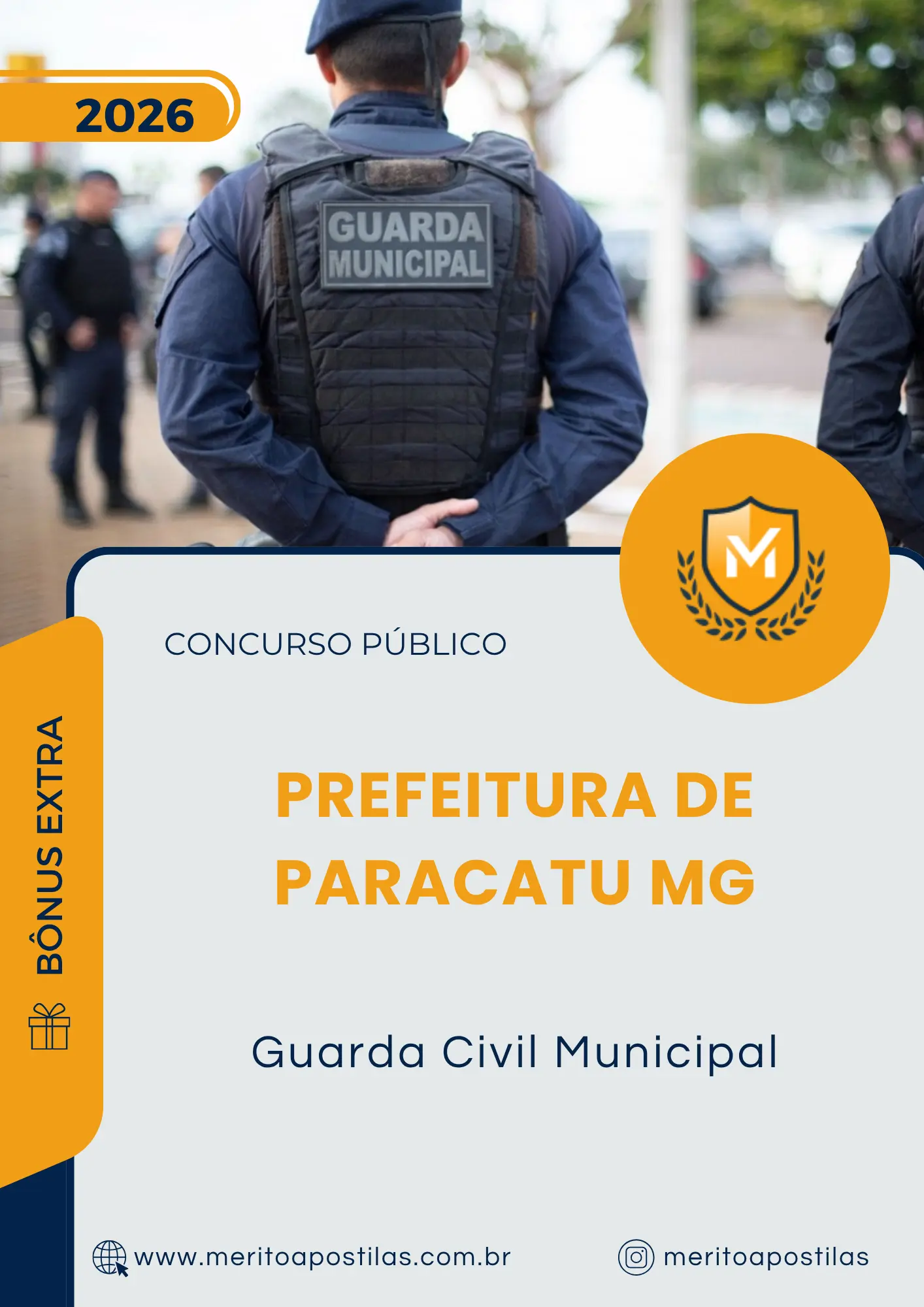 Apostila Guarda Civil Municipal Prefeitura de Paracatu MG 2026