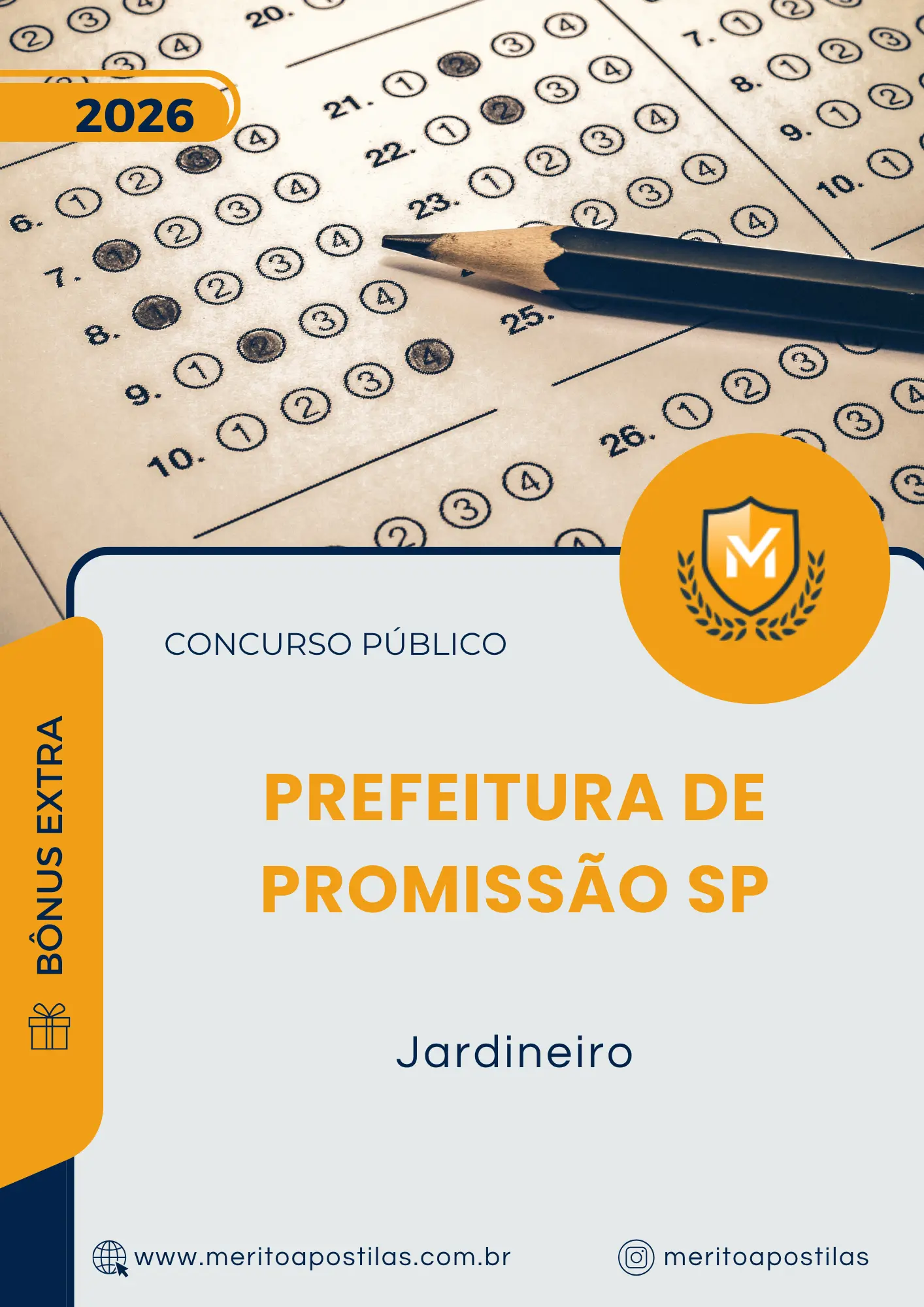 Apostila Jardineiro Prefeitura de Promissão SP 2026