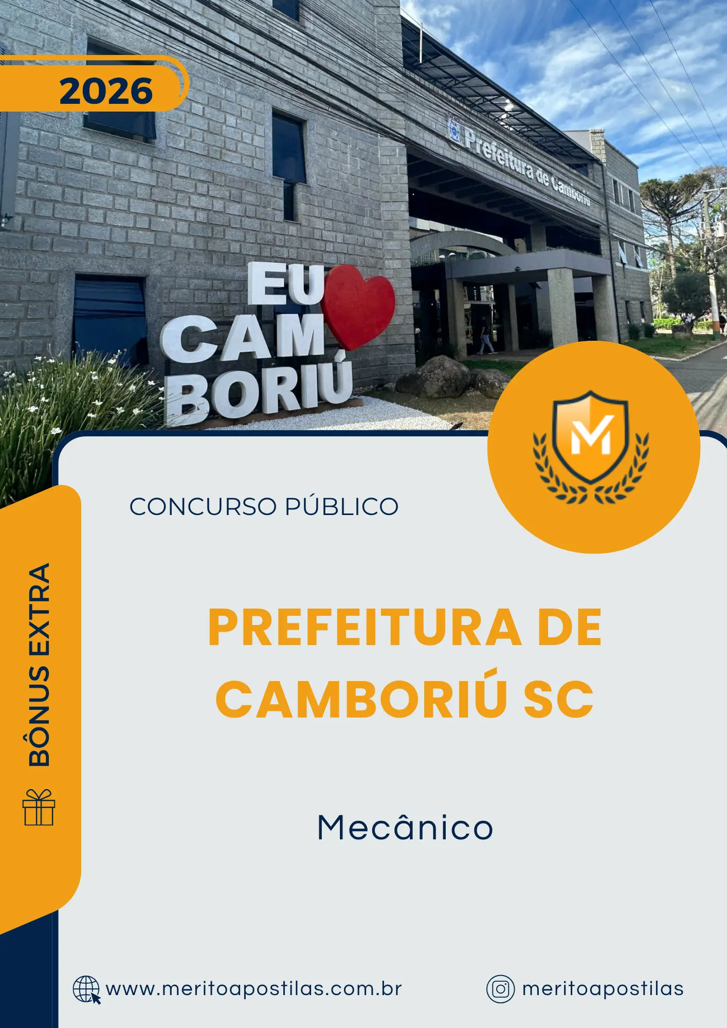 Apostila Mecânico Prefeitura de Camboriú SC 2026