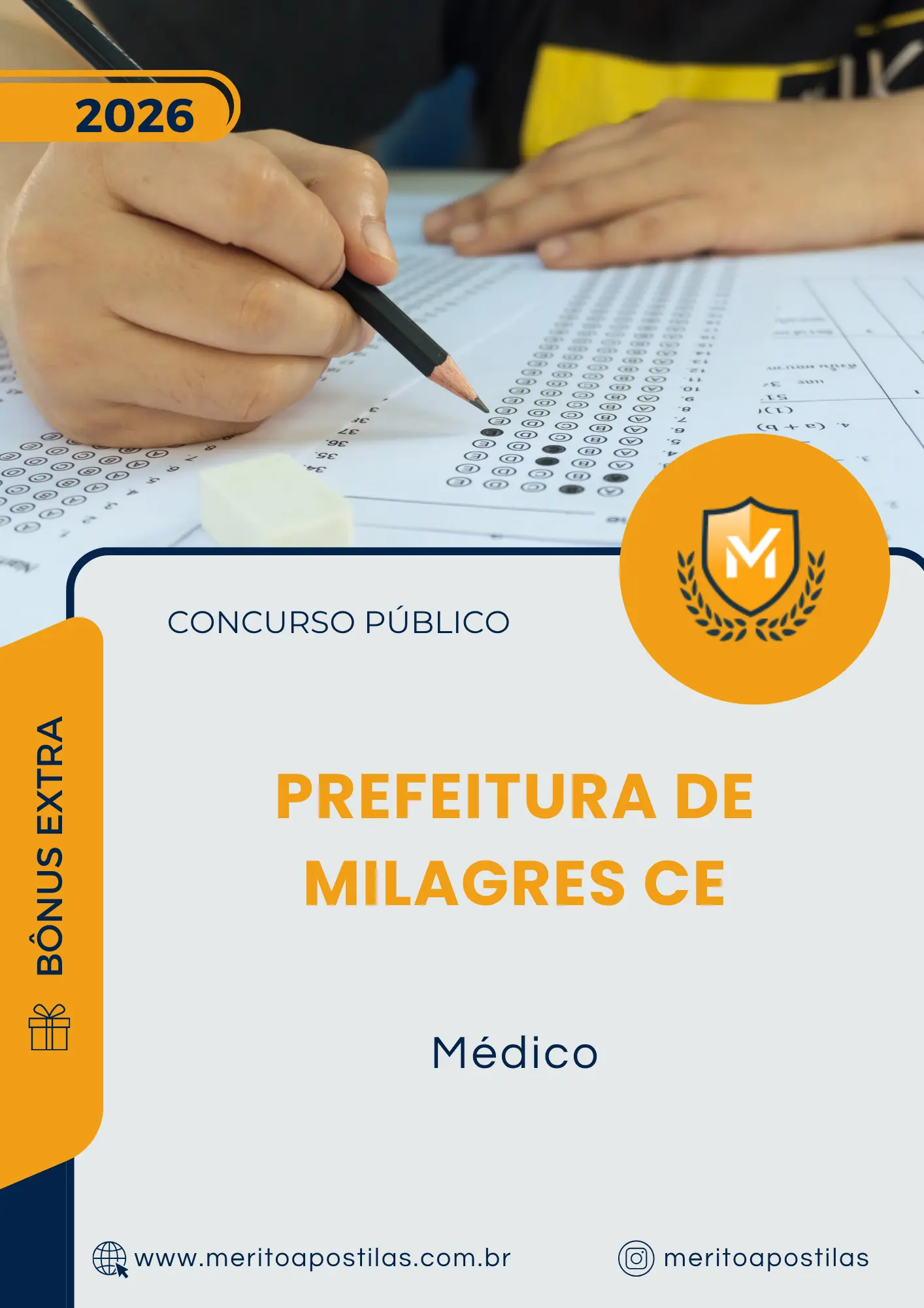 Apostila Médico Prefeitura de Milagres CE 2026