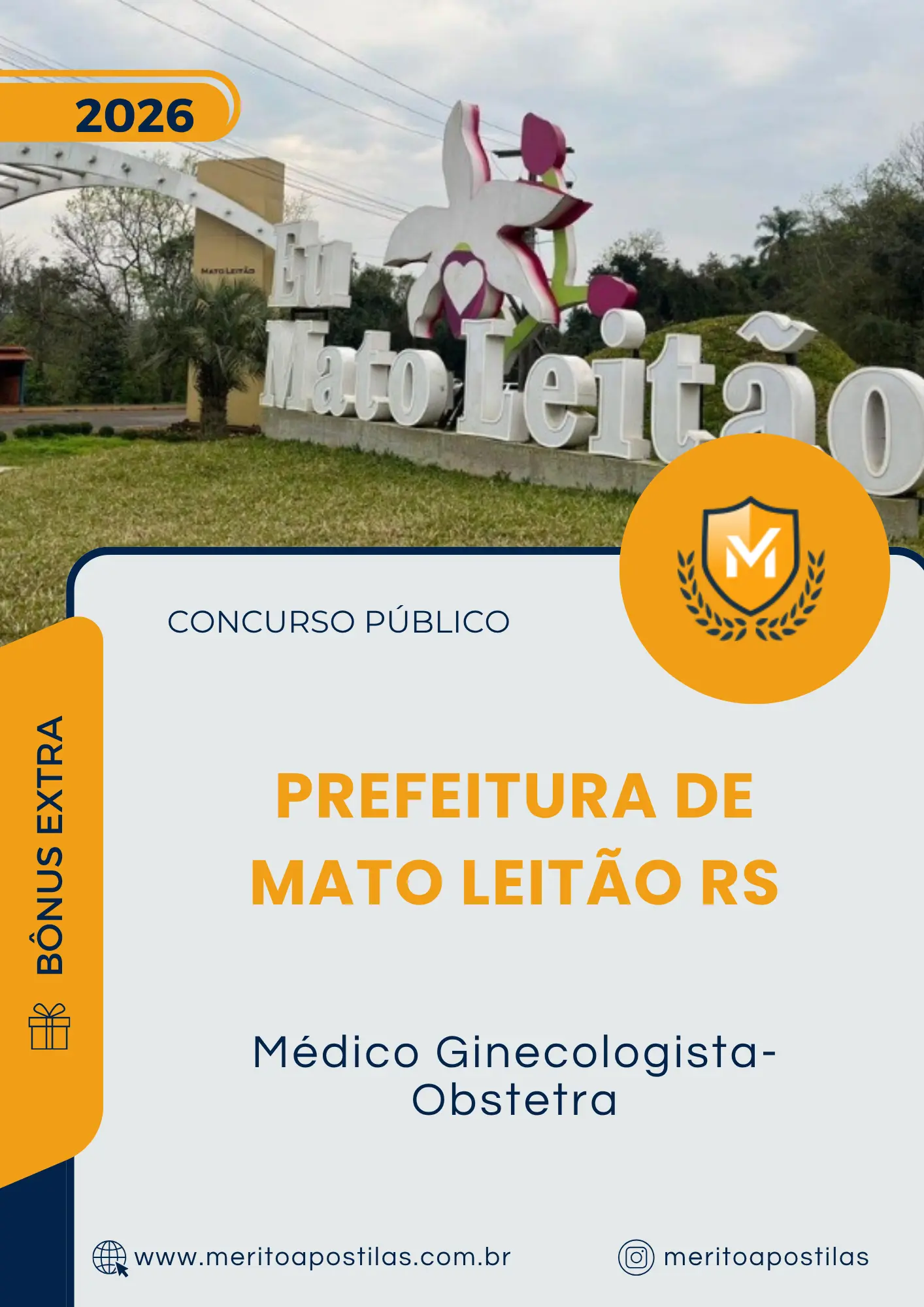 Apostila Médico Ginecologista Obstetra Prefeitura de Mato Leitão RS 2026