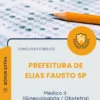 Apostila Médico II Ginecologista Obstetra Prefeitura de Elias Fausto SP 2026